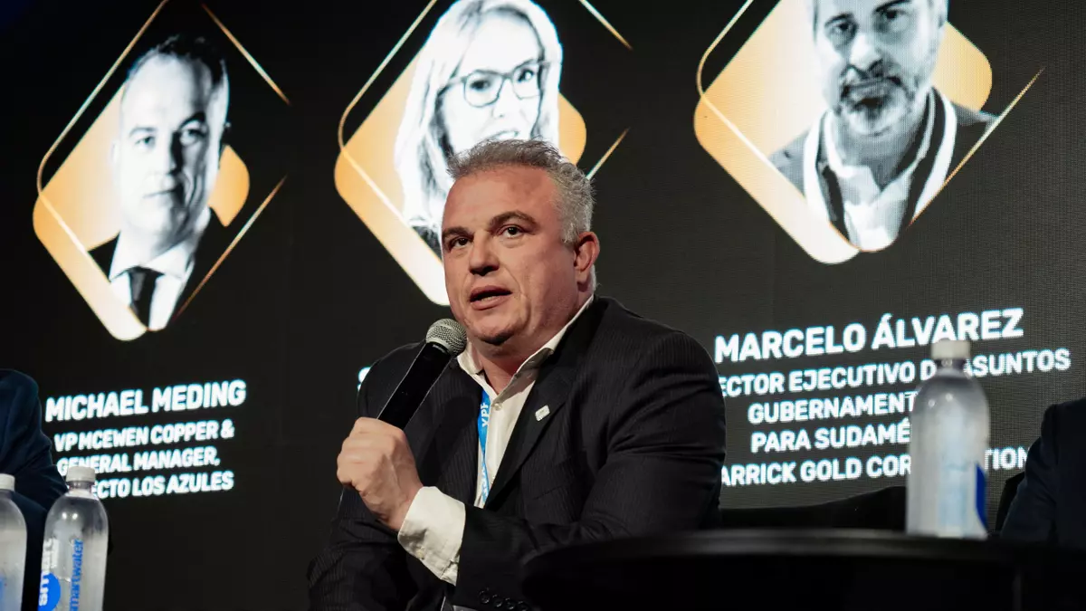 michael meding, ceo de la mina de cobre los azules hay que ver la contribución de cada glaciar al sistema hídrico