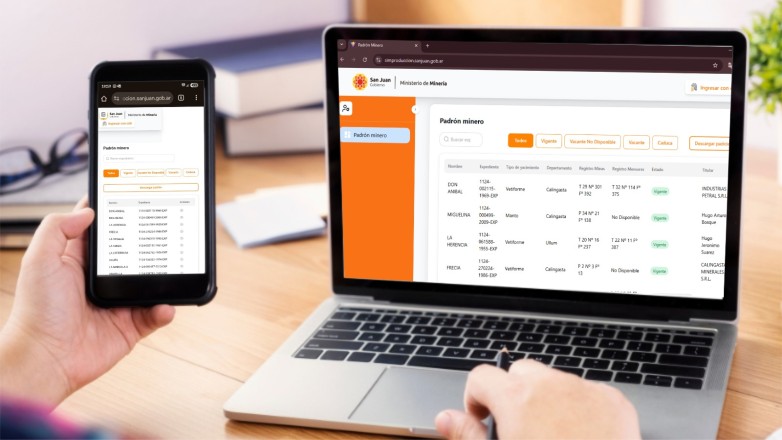 el canon minero en san juan ahora se gestiona y paga exclusivamente online