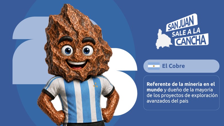 san juan juega en primera y pone a su potencial de cobre en la cancha mundial