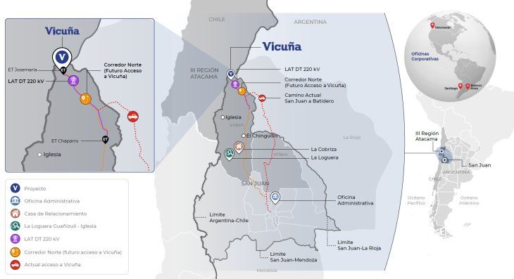 vicuna linea electrica san juan mineria