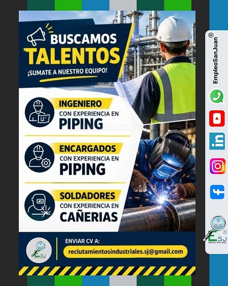 El boom pisa fuerte en Internet: en las redes sanjuaninas, crecieron las ofertas laborales vinculadas a la minería