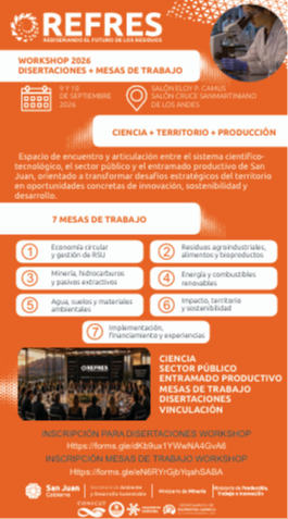 El plan de San Juan para transformar residuos de la minería y la agroindustria en negocios rentables